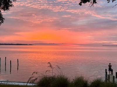 Pink Sunrise Florida Coast